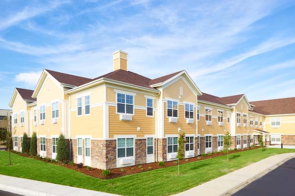exterior of grace pointe senior living